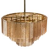 TAKLAMPA HÄNGANDE APP1677-8CP BRUN