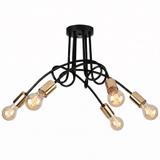 Lampa Paradise 5 APP518-5C Svart