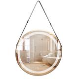 VÄGGSPEGEL LED MED LIST 60 cm YH-3339