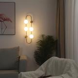 VÄGGLAMPA VÄGGLJUS APP1144-4W guld