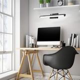 VÄGGLAMPA BADRUM LED ÖVER SPEGEL 12W 50CM APP373-1W SVART