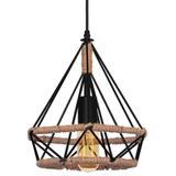 Lampe Géométrique Corde APP678-1CP