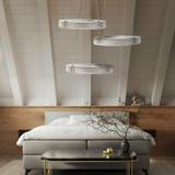 HÄNGLAMPA LED MS001-CP Roséguld 40 cm