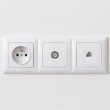 Розетка RJ45 с Рамка OSTE JNH010-S WHITE