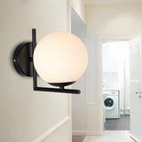 Vägglampa G101-1W Svart Vit