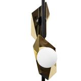 HÄNGENDE TAKLAMPA APP1410-CP SVART/GULD