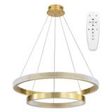 TAKLAMPA HÄNGANDE LED APP1772-CP Borstad Guld