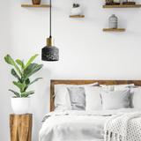 Hängande betongtaklampa Lastri APP930-1CP svart