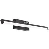 VÄGGLAMPA BADRUM LED ÖVER SPEGEL 12W 50CM APP373-1W SVART