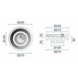 Taklampa Plafond LED APP412-C