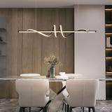 Lampa HÄNGANDE LED LHJ023-CP 120 cm SVART