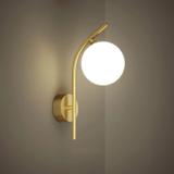 Vägglampa G104-1W Guld