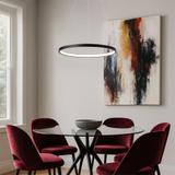 TAKLAMPA HÄNGANDE LHJ012-CP 80cm Svart