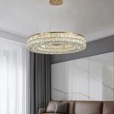HÄNGANDE TAKLAMPA LED APP1568-CP Guld 60 cm