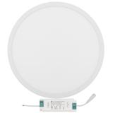 INFÄLLD RUND LED-PANEL VIT 42W