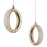HÄNGLAMPA LED G176-3CP GULD TAKLAMPA