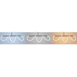 LED-taklampa APP856-CP Long Svart