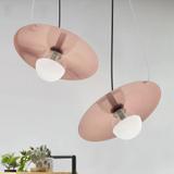 HÄNGANDE TAKLAMPA APP1418-CP svart/roséguld
