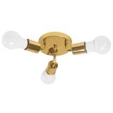 Trefaldig takplafond i metall APP704-3C guld