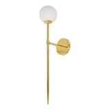 MODERN VÄGGLAMPA 52 cm APP578-1W GULD