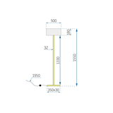Golvlampa APP966-3F