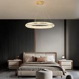 HÄNGENDE LED TAKLAMPA APP1768-CP Guld 60 cm
