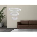 HÄNGLAMPA LED KRISTALL MS008-CP Krom