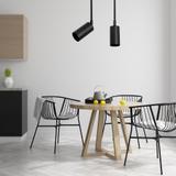 TAKLAMPA HÄNGANDE APP609-1C Svart