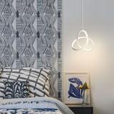 TAKLAMPA HÄNGANDE LED APP1783-CP VIT