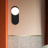 Vägglampa APP1586-1W svart