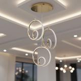 TAKLAMPA HÄNGENDE LED LHJ095-3CP GULD