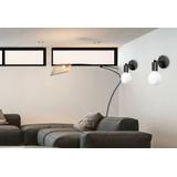Vägglampa Metall 392205 Svart Matt