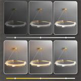 HÄNGANDE LED TAKLAMPA APP1672-CP Guld