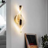 LED vägglampa G031-W Guld