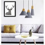 Taklampa SCANDI SET CPR Grå