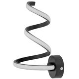VÄGGLAMPA KINKIET LED SPRING UP APP829-W Svart MATT