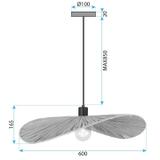 HÄNGENDE TAKLAMPA APP1826-1CP NATURE BLACK