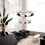 HÄNGLAMPA LED G044-2CP KROM