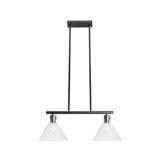 TAKLAMPA I GLAS OCH METALL APP317-2CP