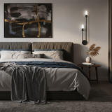 VÄGGLAMPA VÄGGLAMPA APP1147-2W svart