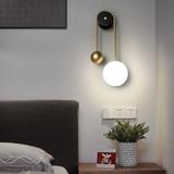 VÄGGLAMPA VÄGGLAMPE APP1474-W GULD