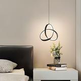 TAKLAMPA HÄNGANDE LED APP1784-CP SVART
