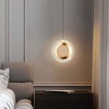 LAMPA HÄNGANDE KRISTALL LED G119-1CP Guld