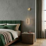 VÄGGLAMPA LED G172-W GULD