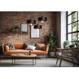 Wisząca Lampa APP1334-3CP Black Gold