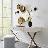 VÄGGLAMPA VÄGGLAMPA/KINKIET APP1301-1W Svart Guld