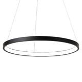 TAKLAMPA HÄNGANDE LHJ012-CP 80cm Svart