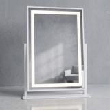 LED-spegel LUMI White 30x40cm