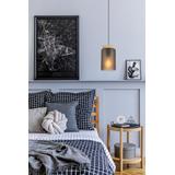 HÄNGANDE TAKLAMPA APP1810-1CP Frosted Grey