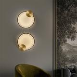 VÄGGLAMPA LED-VÄGGLAMPA APP1385-CW GAMMAL GULD 30 cm